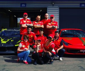 the team Scuderia Ferrari 84